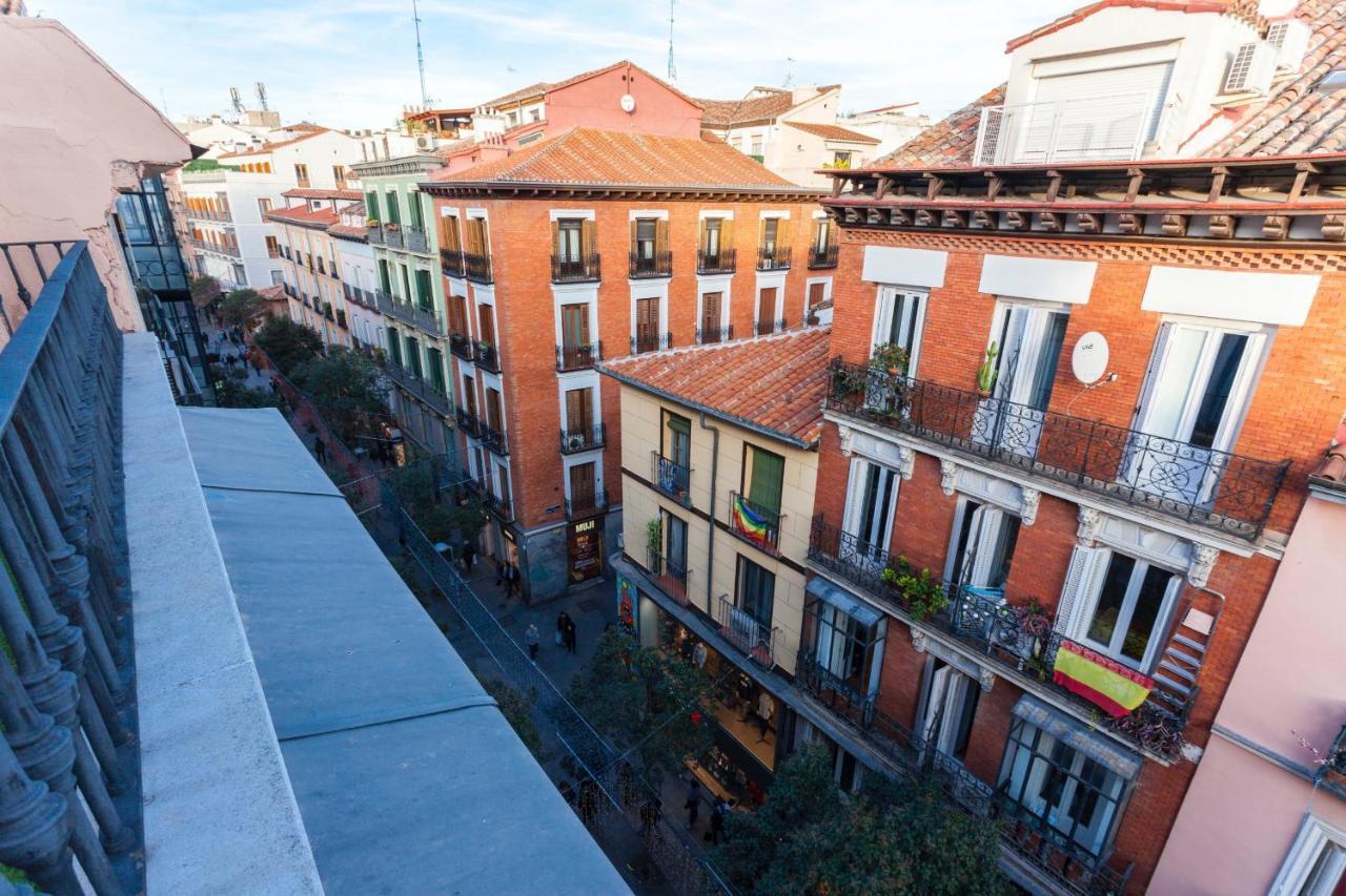 Apartamento Gran Via Terrace En มาดริด ภายนอก รูปภาพ